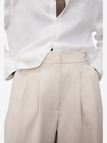 Adolfo Dominguez Wide leg Παντελόνι σε μπεζ