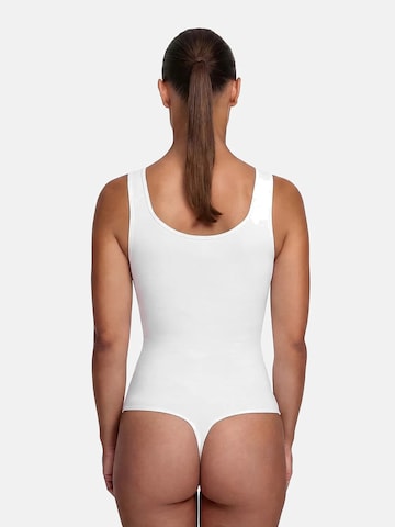 Body modelant 'Tank Bodysuit Sculpting Shapewear mit String' cfab (formerly creamy fabrics) en blanc