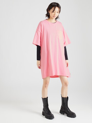 REPLAY Платье в Ярко-розовый: спереди