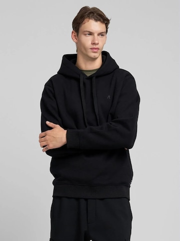 REPLAY - Sudadera en negro: frente