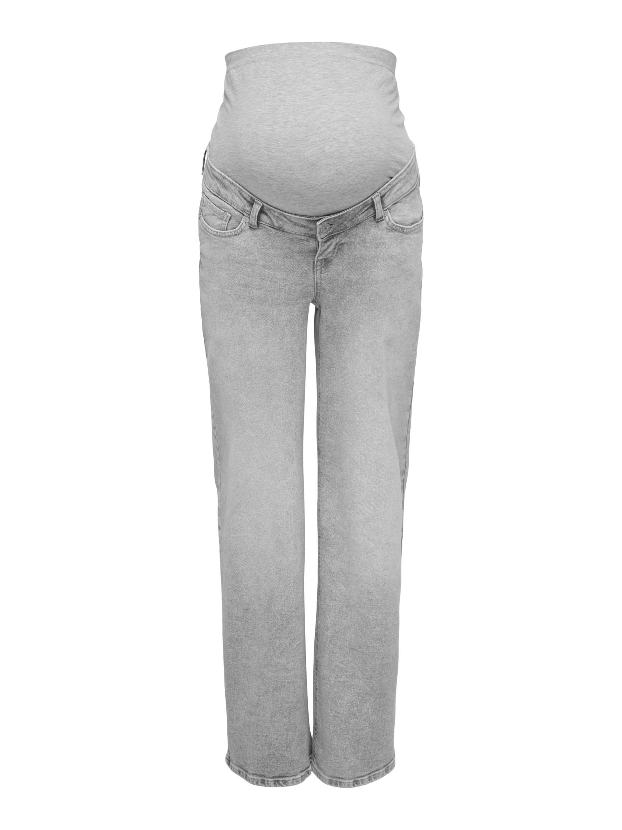 Only Maternity - regular Vaquero 'OLMJuicy' en gris