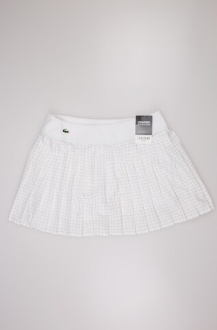 Lacoste Sport Shorts in XXS in White: front
