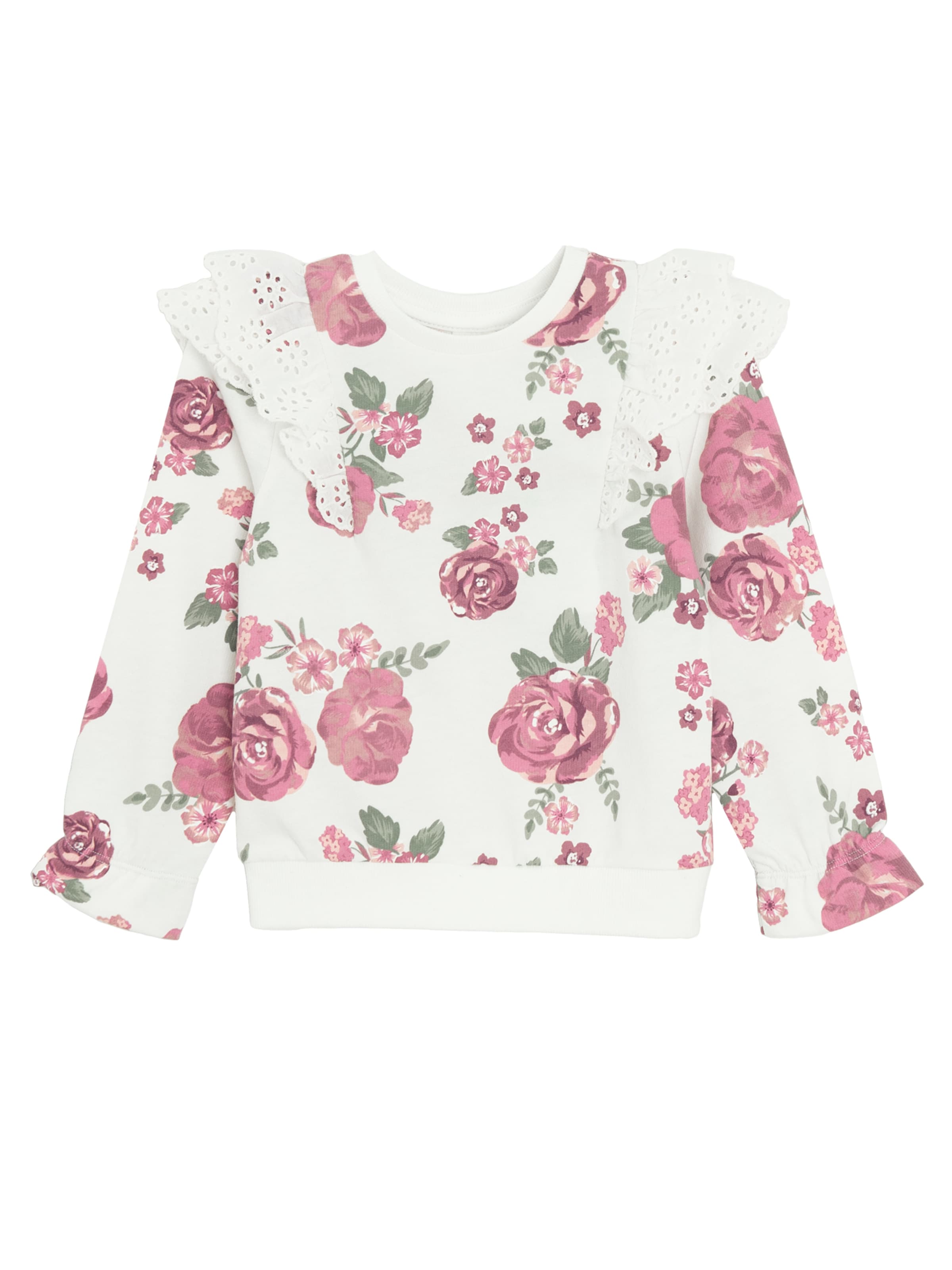 Cool Club - Sudadera en blanco: frente