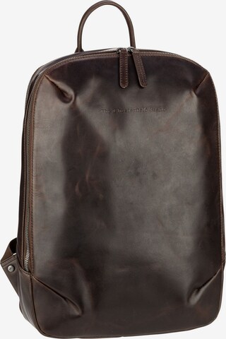 The Chesterfield Brand Backpack in Brown: front