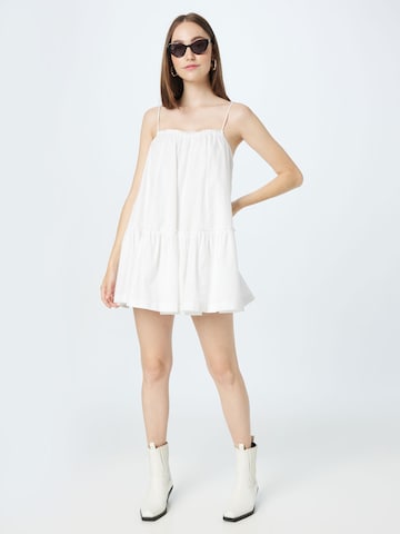 Abercrombie & Fitch Letné šaty - biela