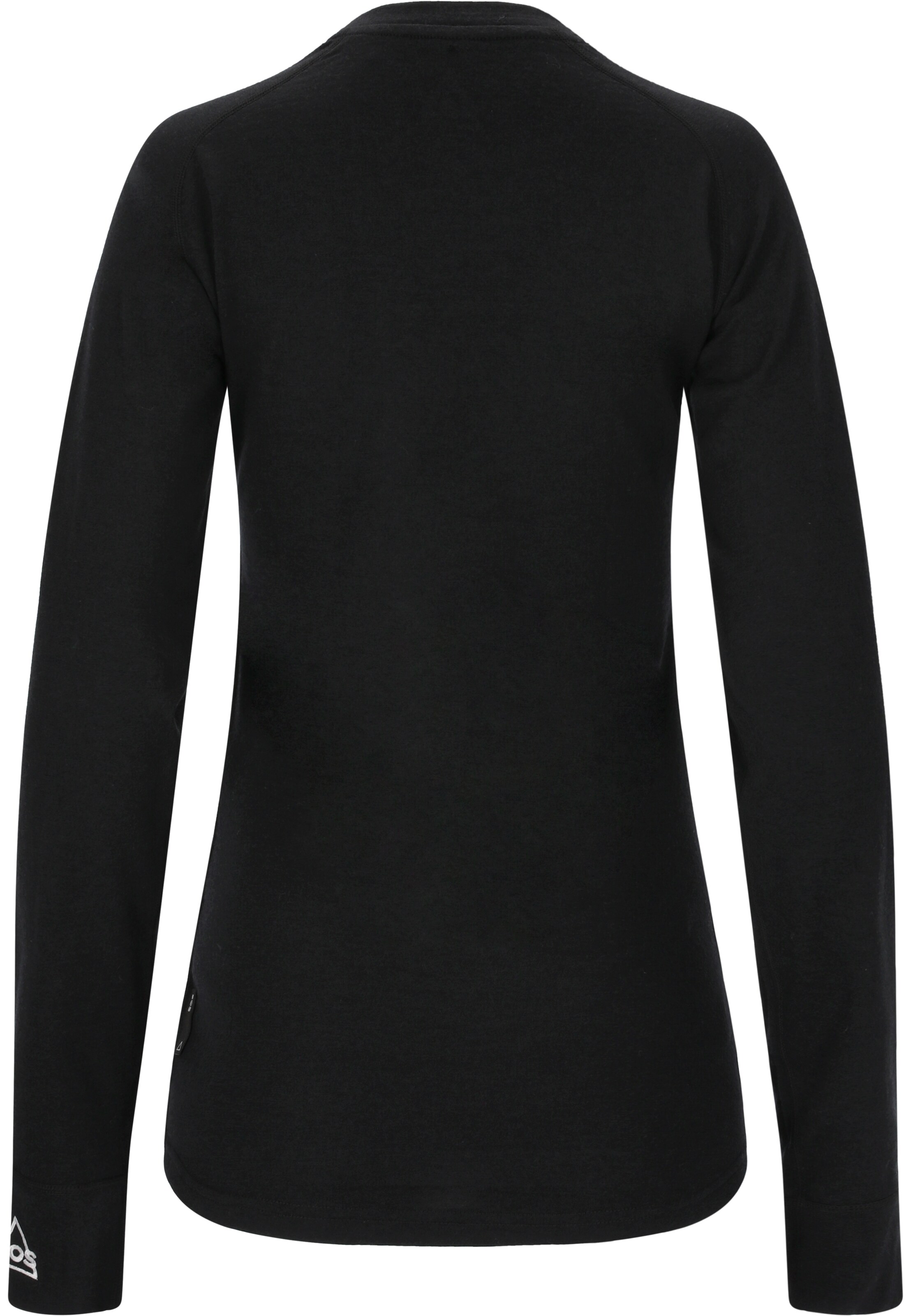 T-shirt fonctionnel 'Nuuk' SOS en noir