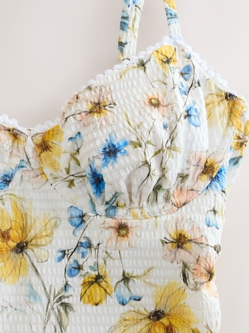 Bustier Maillot de bain Next en blanc