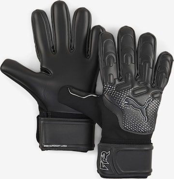PUMA Sports gloves 'Future Match' in Black: front