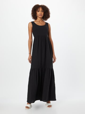 ICHI Letní šaty 'FOXA' – černá: přední strana