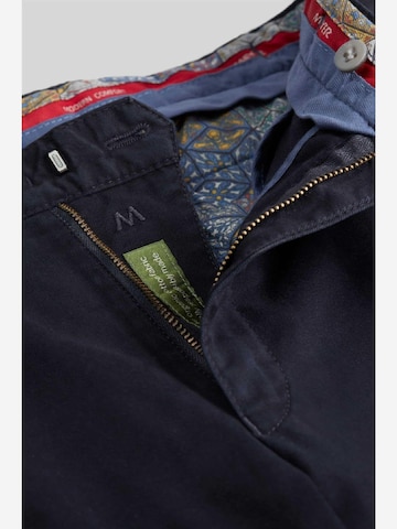 MEYER Regular Chinohose 'Oslo' in Blau