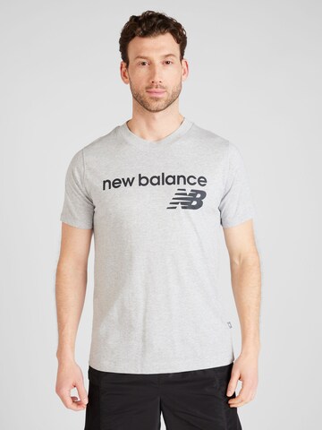 new balance Shirt in Grijs: voorkant