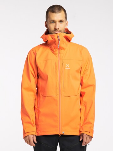 Haglöfs Outdoorjacke 'Touring Infinium' in Orange: predná strana