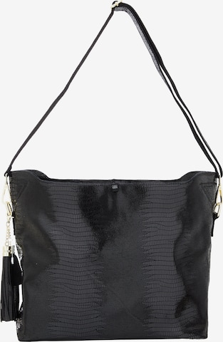 faina Handväska i svart: framsida