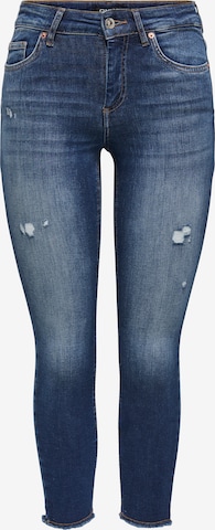 ONLY Skinny Jeansy 'ONLBlush' w kolorze niebieski: przód
