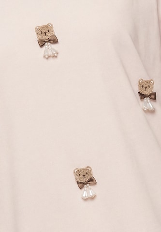 T-shirt 'Pop' MYMO en beige