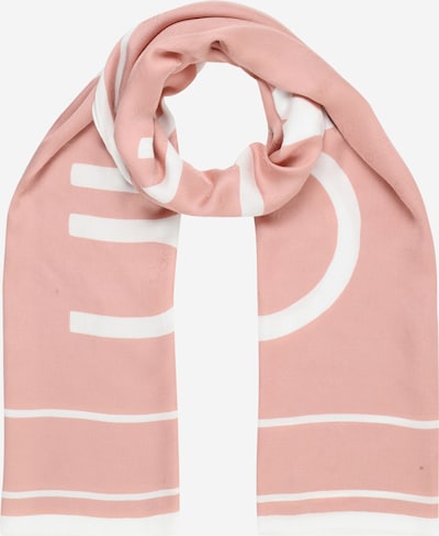 Calvin Klein Scarf in Pastel pink / White, Item view