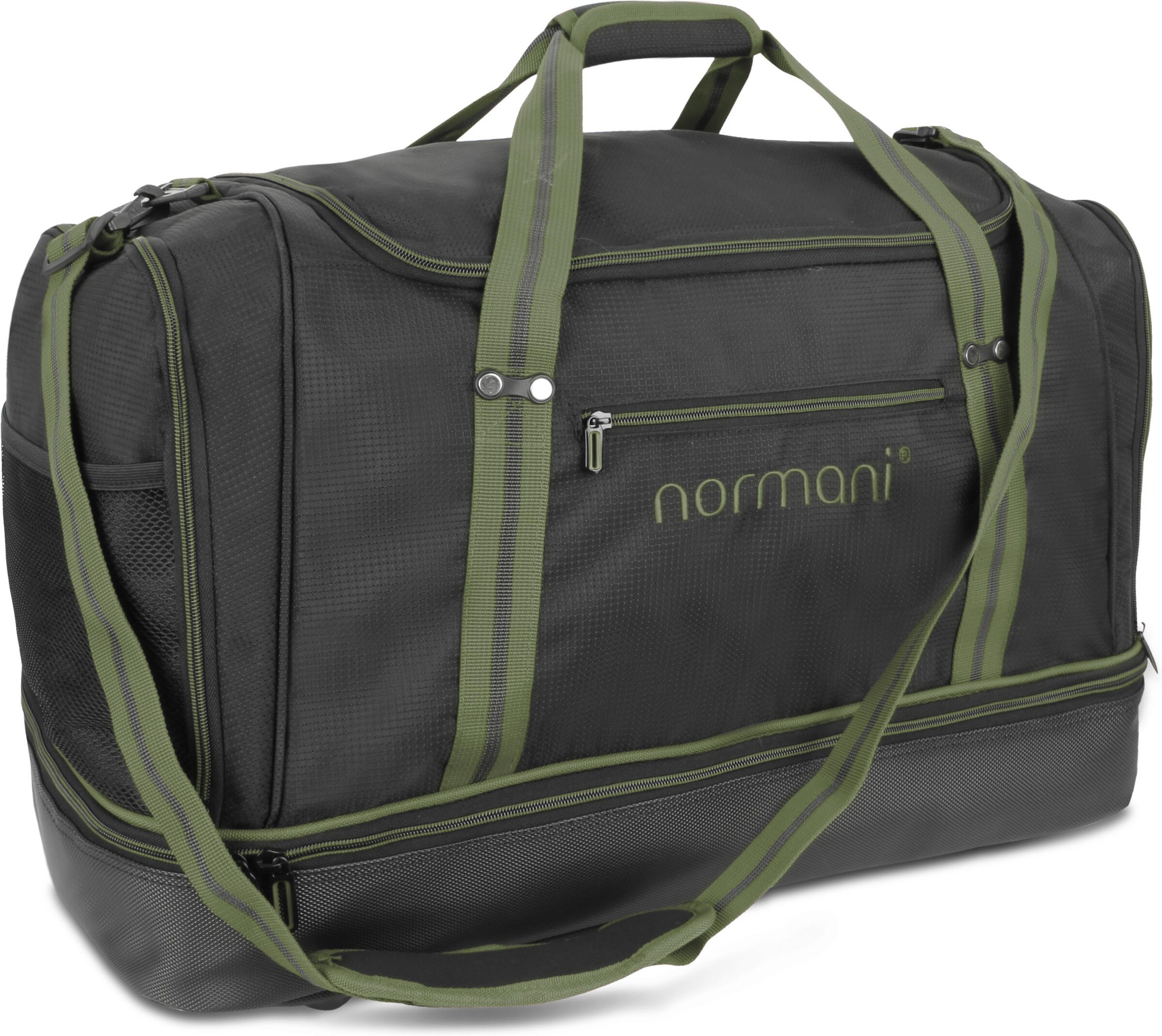 Borsa sportiva 'Nordpass' di normani in nero