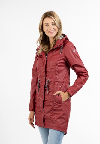 Usha Raincoat in Red: front