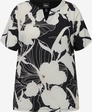 Ulla Popken Shirt in Black: front