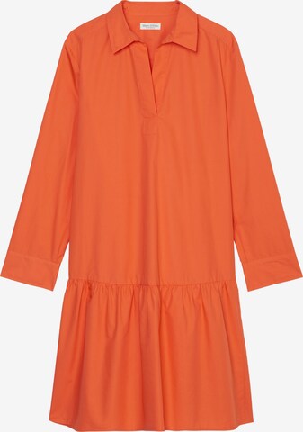 Robe-chemise Marc O'Polo en orange : devant