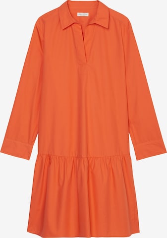 Marc O'Polo Shirt Dress in Orange: front