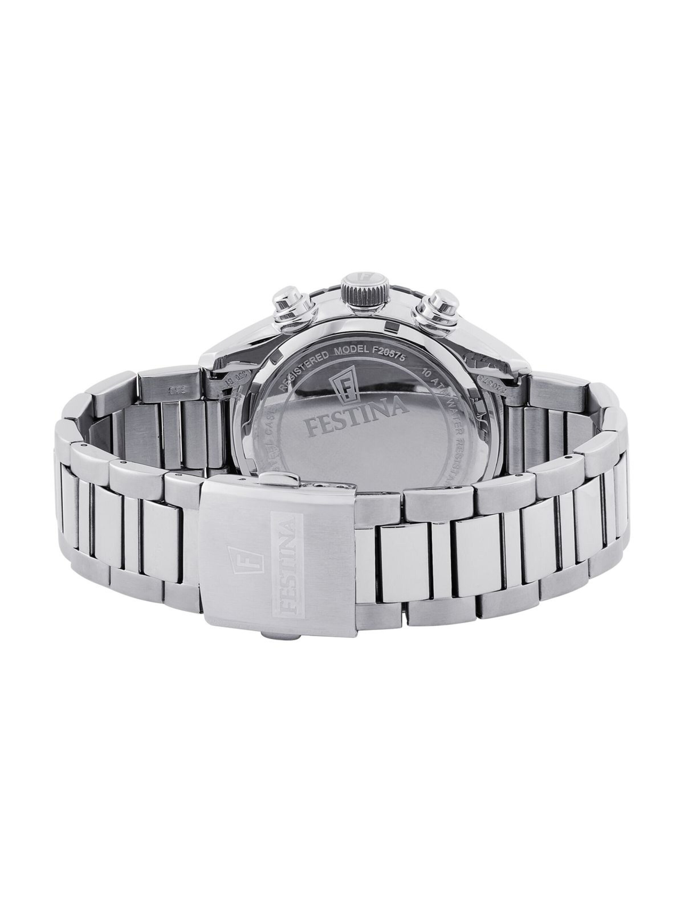 FESTINA Analogové hodinky 'Chronograph CERAMIC' – černá