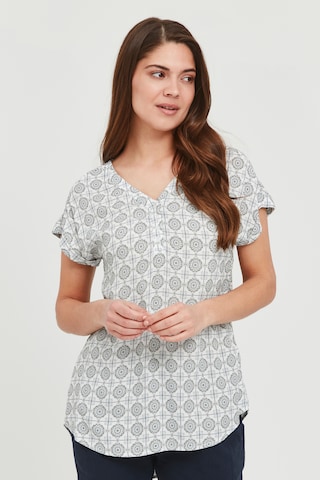 Fransa Blouse in Zwart: voorkant