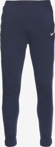 NIKE Tapered Workout Pants 'Park 20' in Blue: front