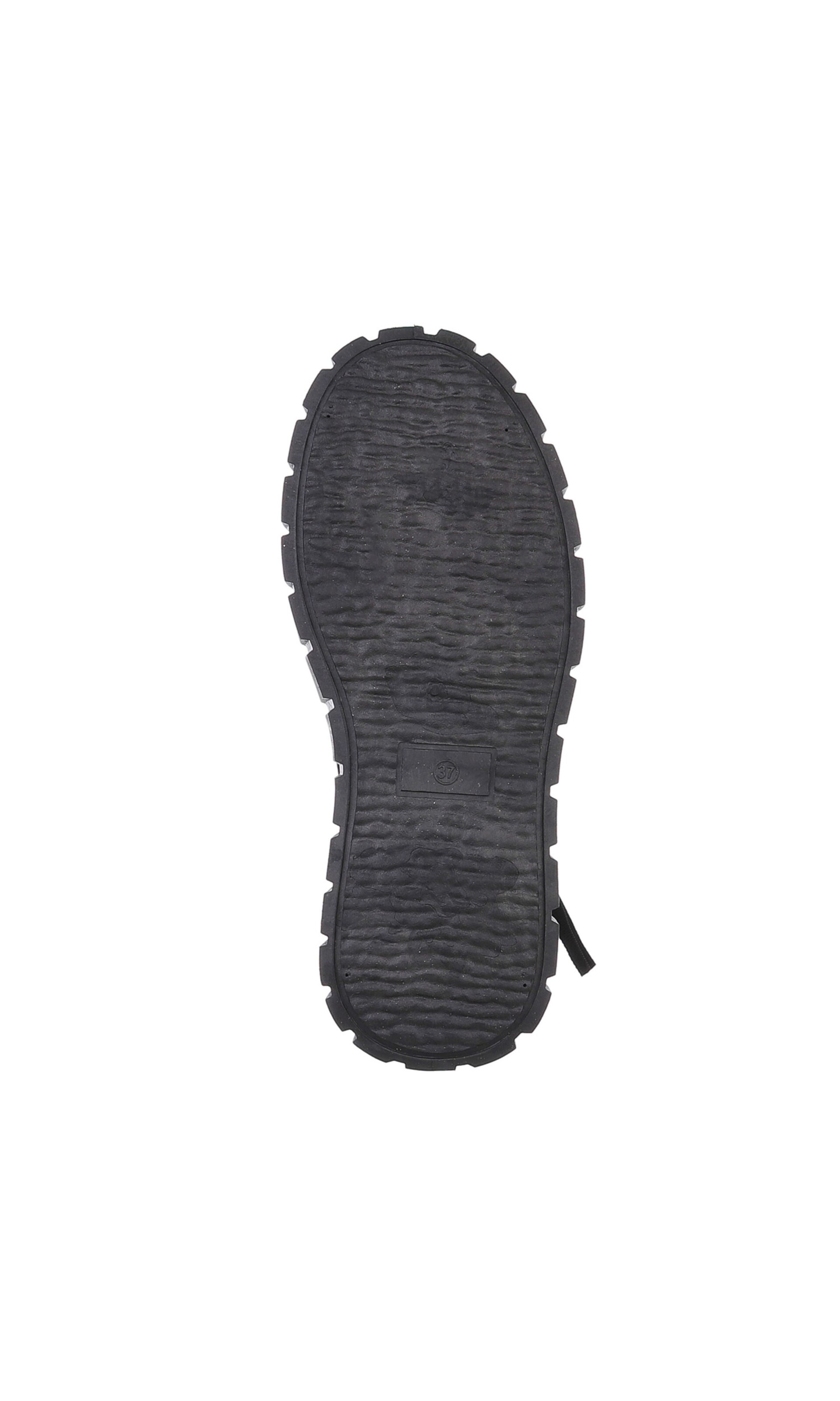 Ital-Design Schnürstiefelette in Schwarz