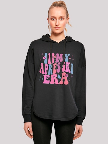 Sweat-shirt 'In My Apres Ski Era' F4NT4STIC en noir : devant