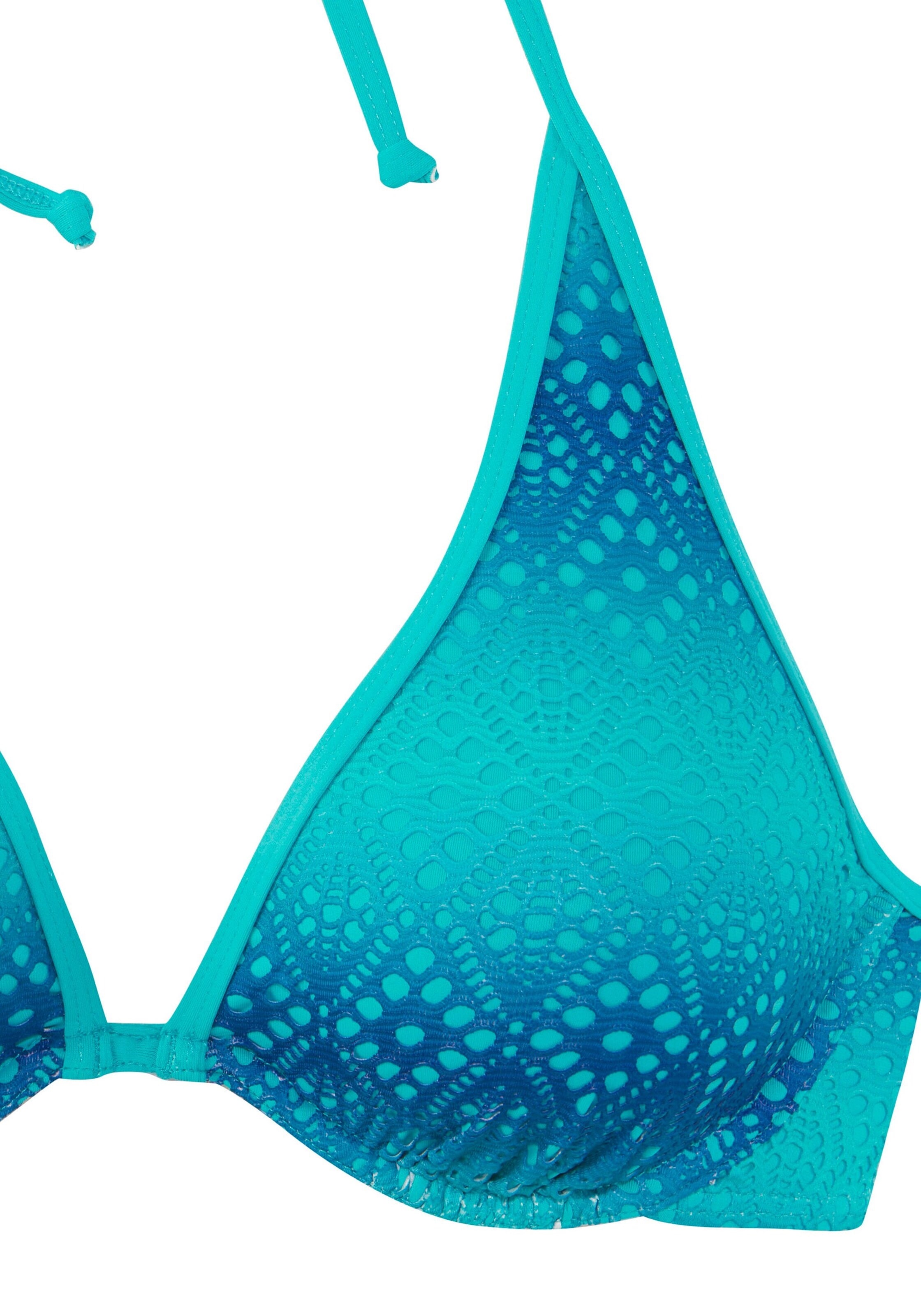 BUFFALO Háromszög Bikini - kék