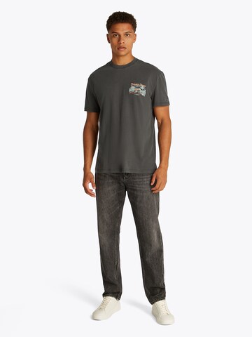Tommy Jeans Shirt 'CABANA' in Grey
