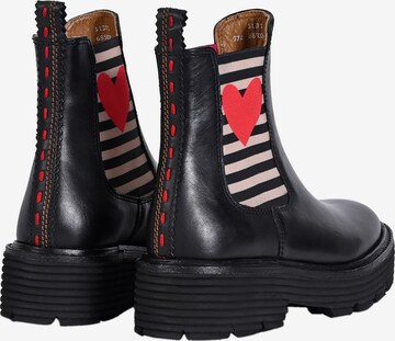 Crickit Chelsea boots 'Ninja' in Zwart