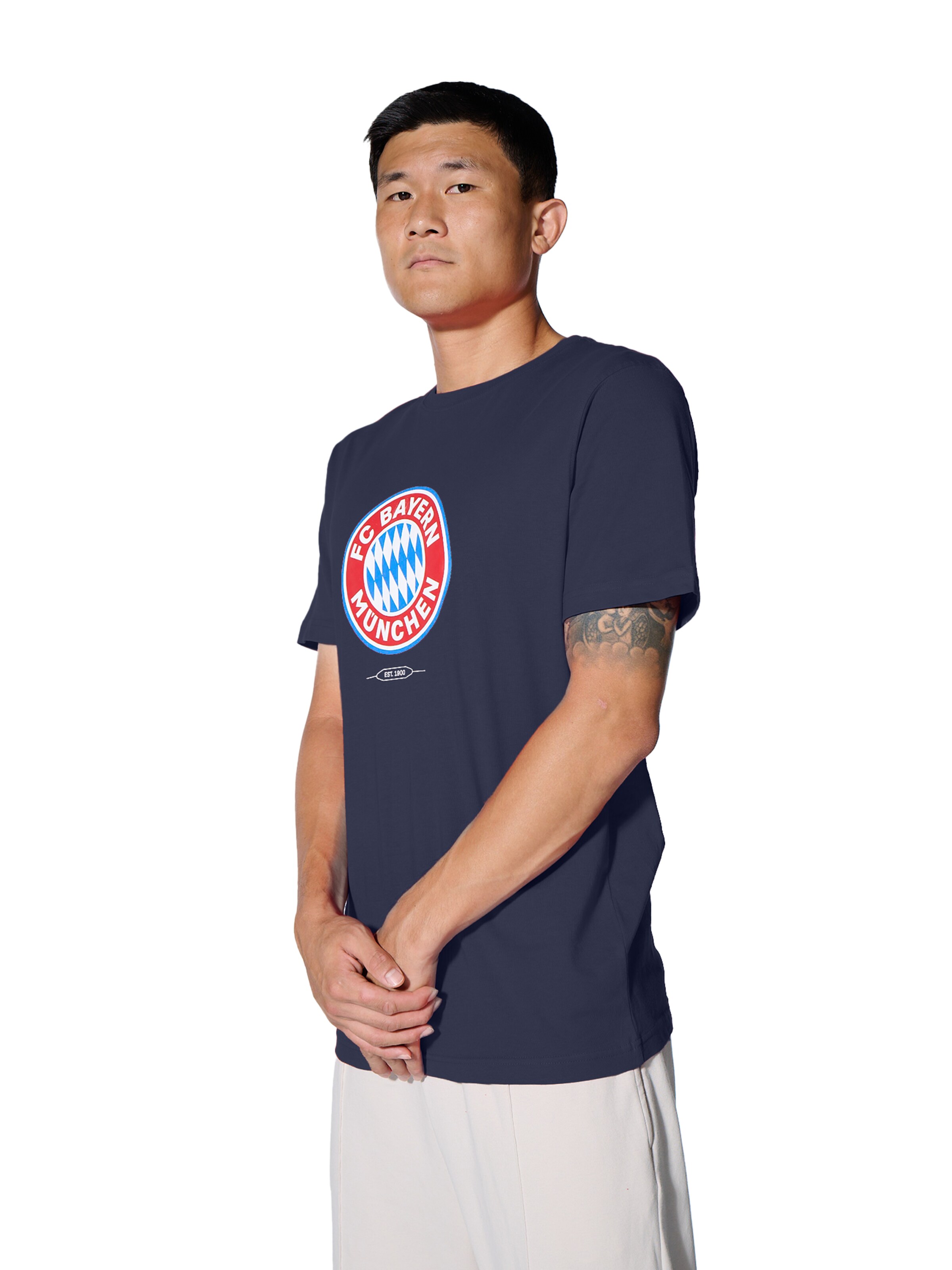 FC BAYERN MÜNCHEN T-Shirt 'Essential' in Blau