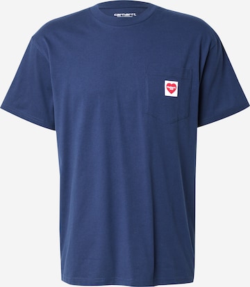 Maglietta di Carhartt WIP in blu: frontale