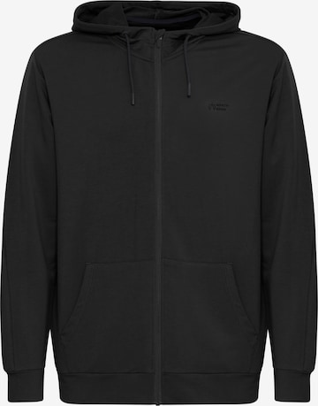 North Bend - Casaco em moletão ' Brent ' em preto: frente