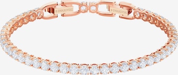 Swarovski Armband 'Tennis' i guld: framsida