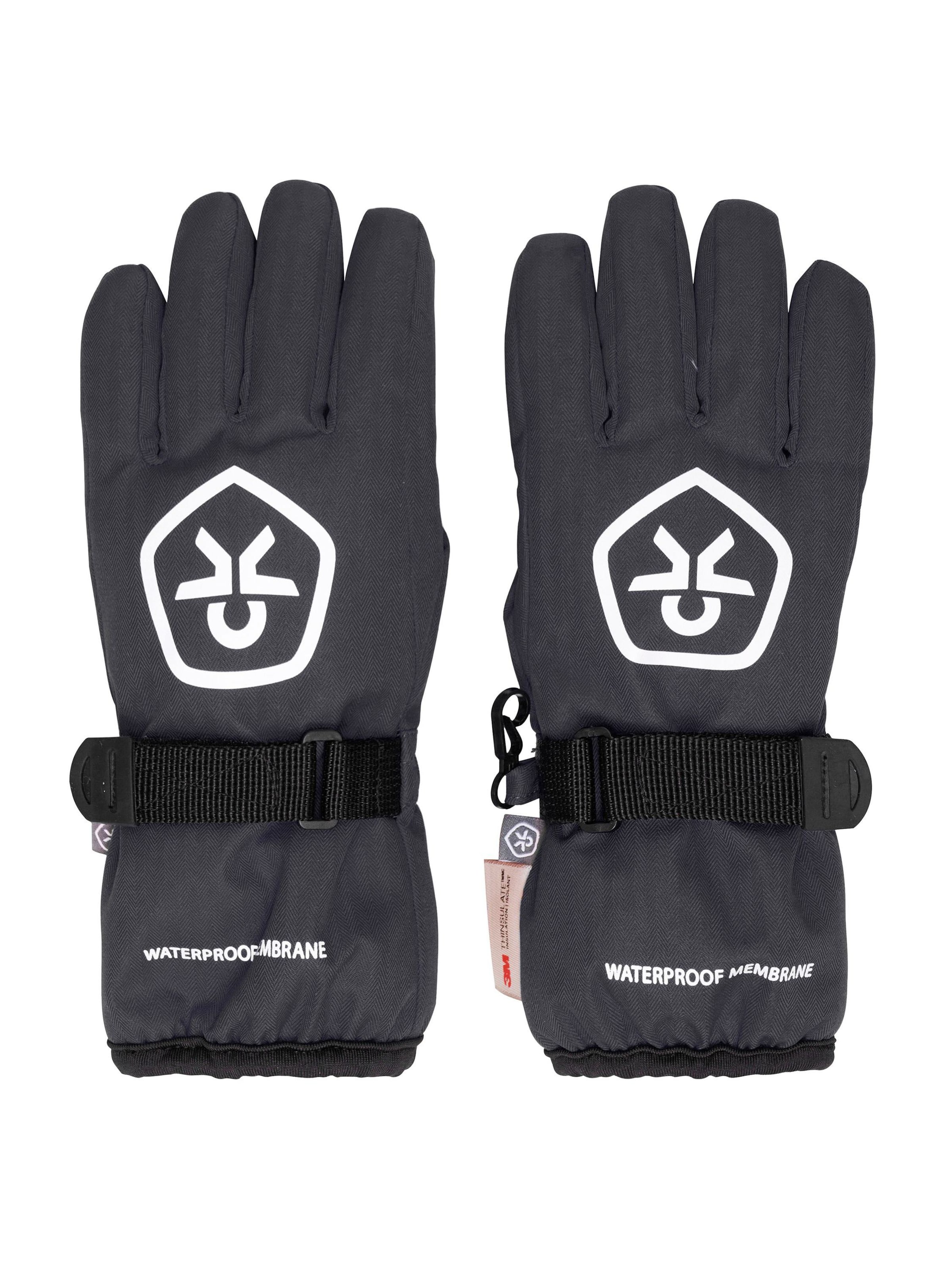 Gants COLOR KIDS en gris : devant