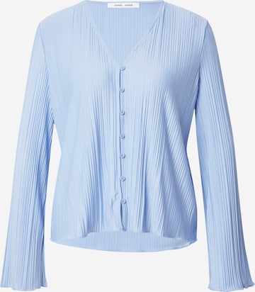 Samsøe Samsøe Blouse 'Sauma' in Blue: front