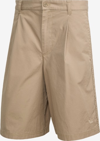 ADIDAS ORIGINALS Wide Leg Laskoshousut 'Wide Leg Bermuda' värissä beige: etupuoli