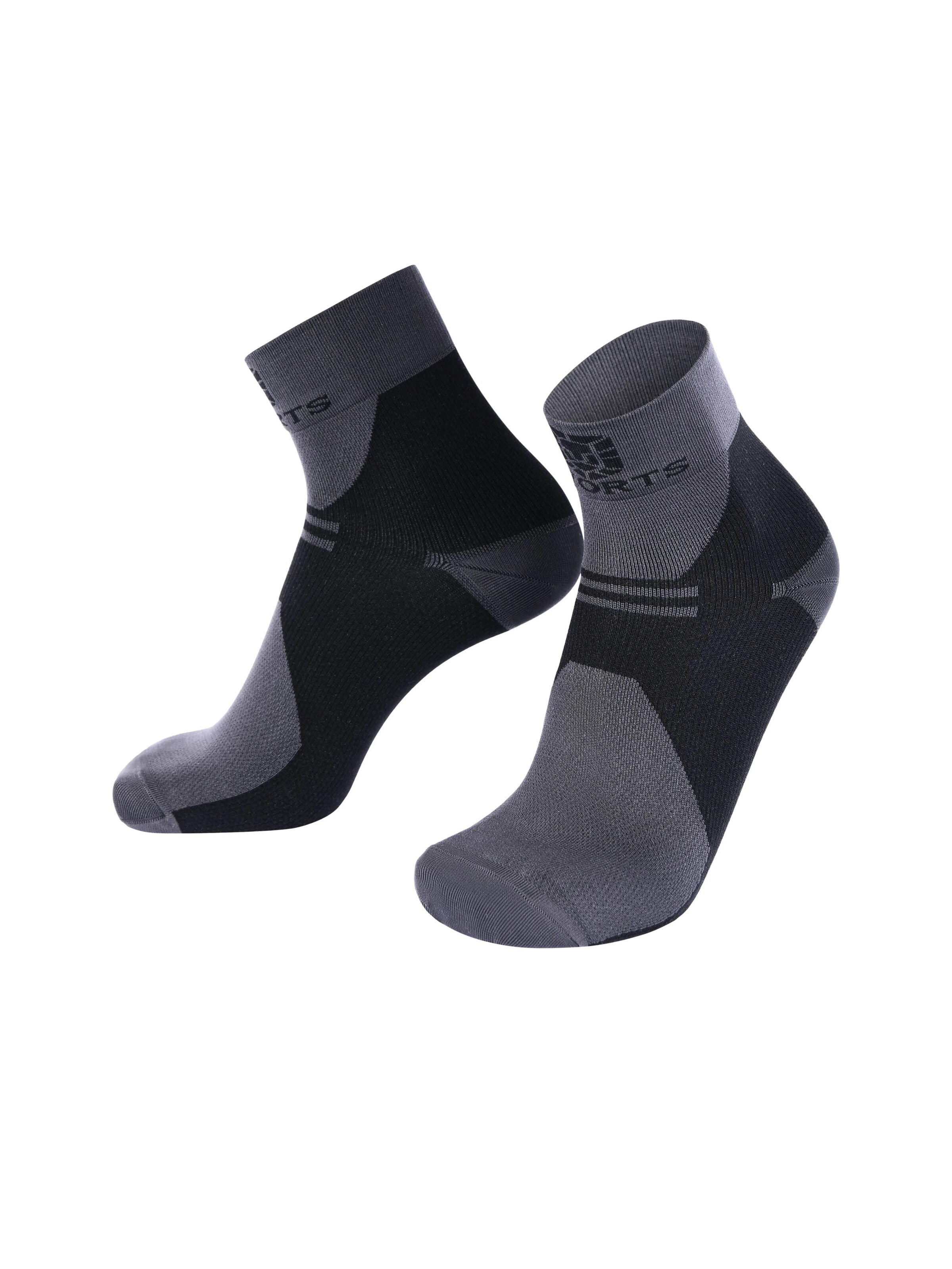 SWORTS Athletic Socks 'ACTIVE' in Grey: front