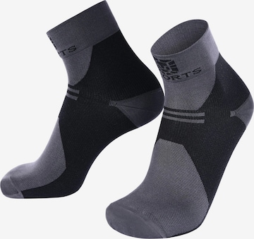 SWORTS Athletic Socks 'ACTIVE' in Grey: front