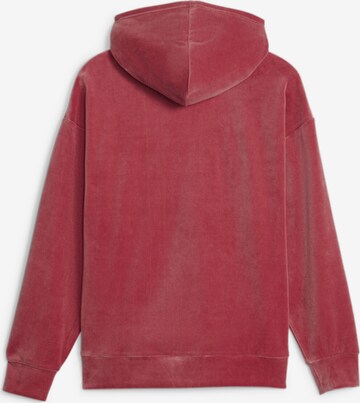 Sweat-shirt 'ESS+' PUMA en rouge