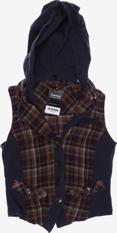 Kenny S. Vest in XS in Brown: front