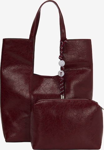 usha WHITE LABEL Shopper in Rot: Vorderseite