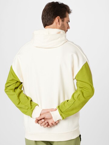 JACK WOLFSKIN Athletic Sweatshirt 'REBEL' in White