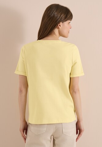 CECIL T-Shirt in Gelb