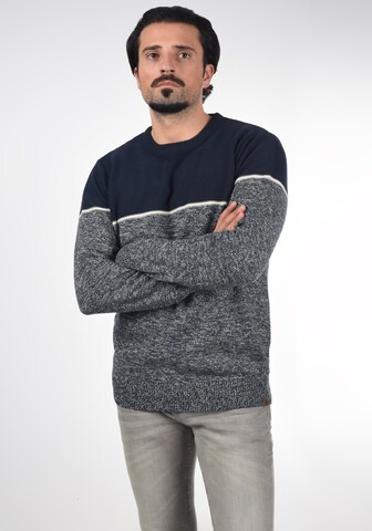 INDICODE JEANS Sweater in Blue: front
