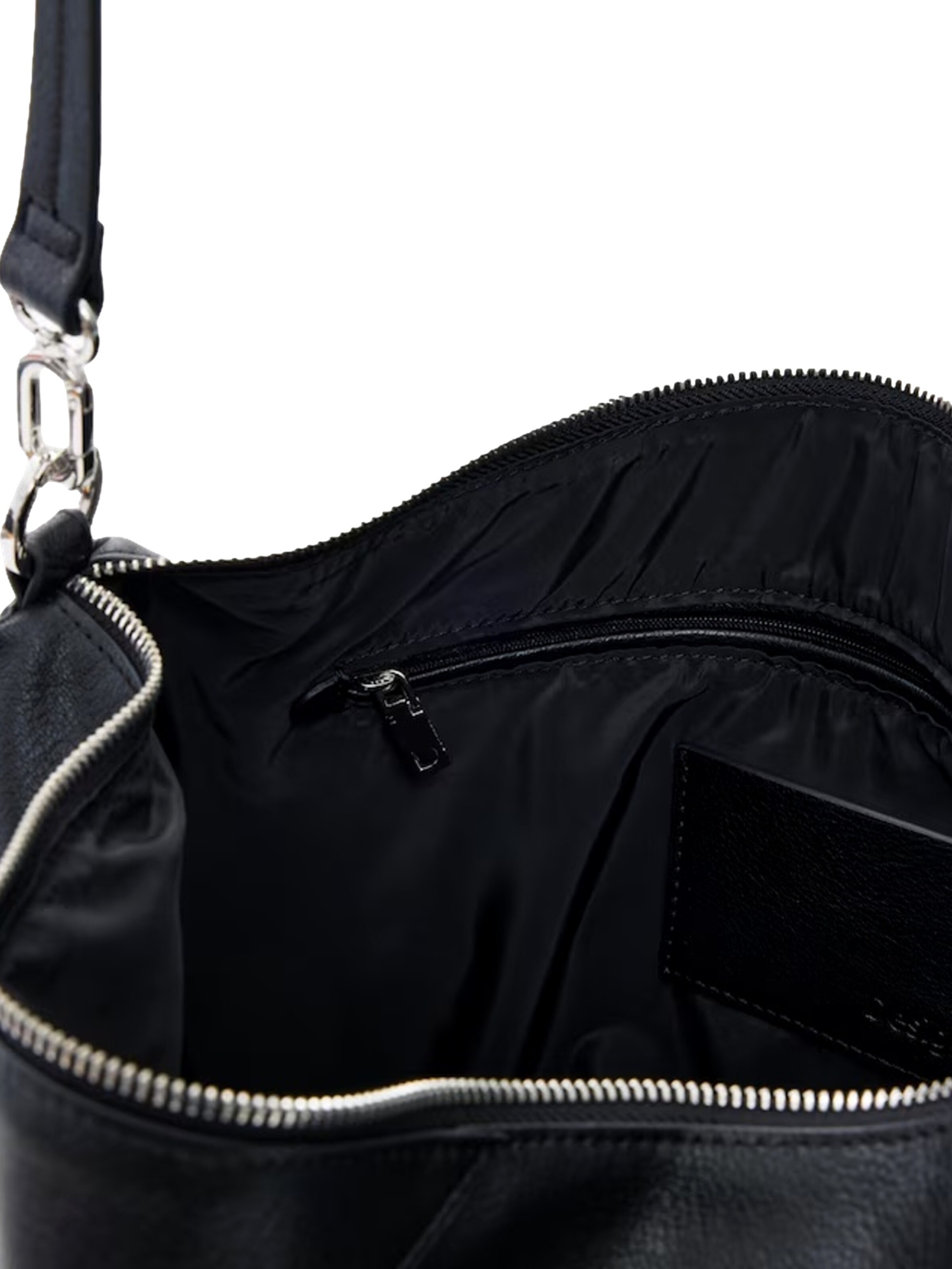 Desigual Umhängetasche 'Half Logo 2.0' in Schwarz