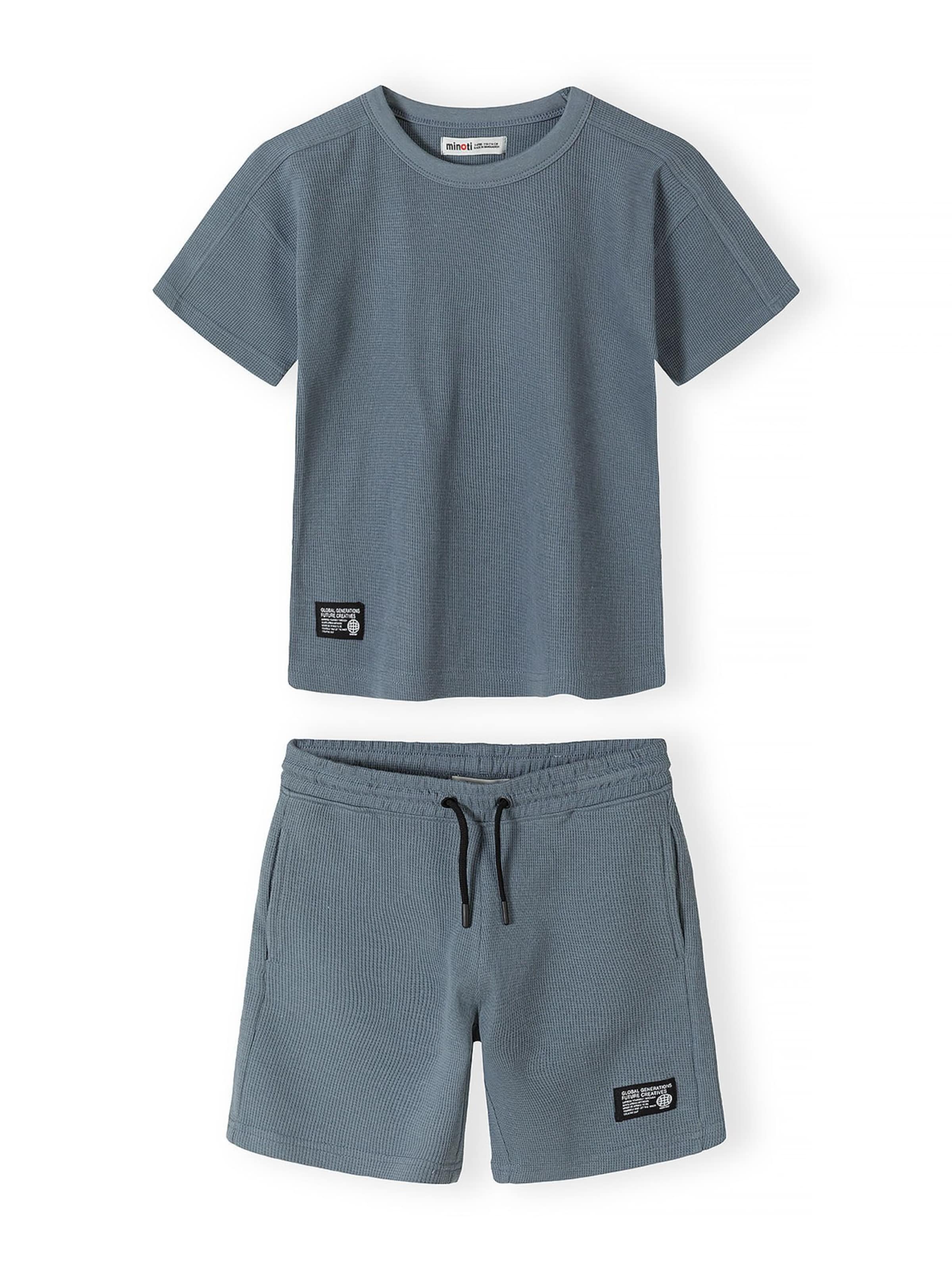 MINOTI Set in Blauw: voorkant